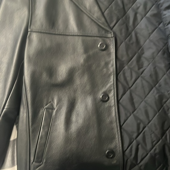 Men’s 3/4 Peerless leather dress jacket - Picture 4 of 7
